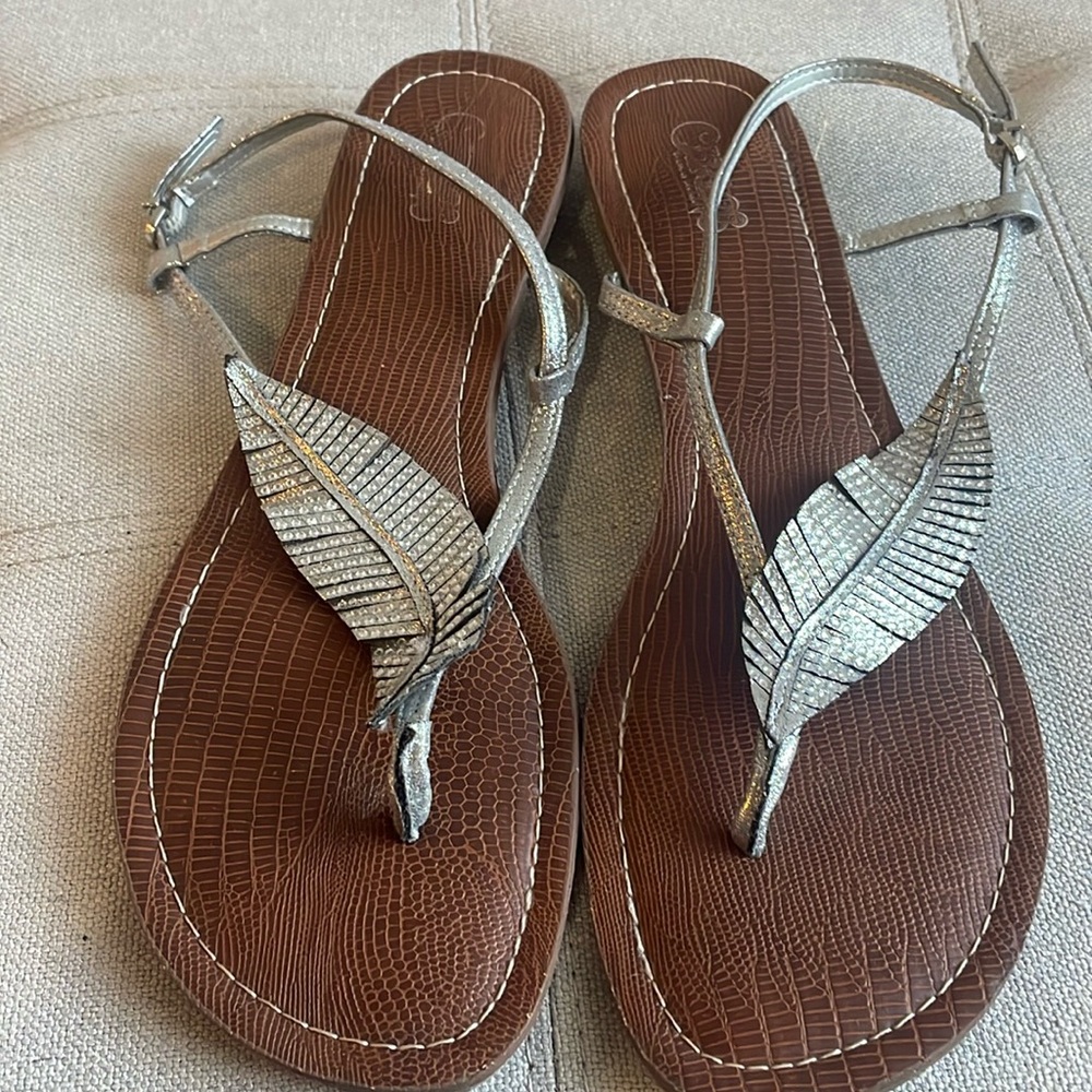 Feather Sandals